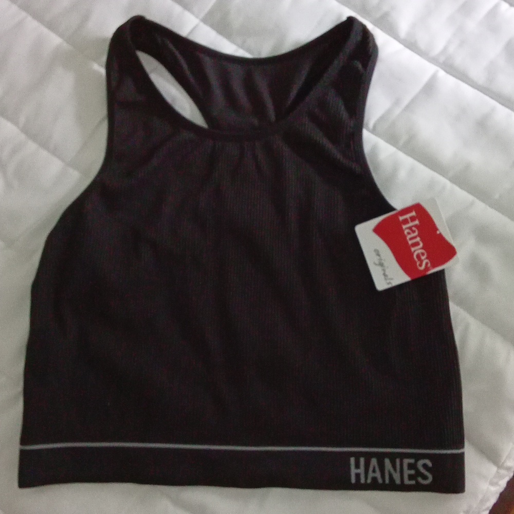 Hanes Ribbed Racerback Top - Picture 2 of 5
